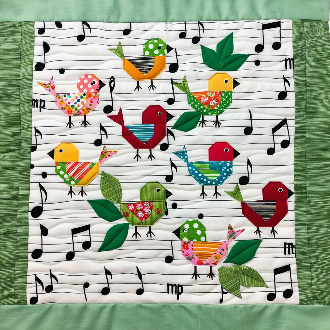 Bird Music NTA151024258 Quilt Blanket