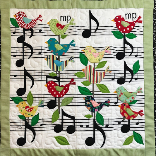 Bird Music NTA151024260 Quilt Blanket