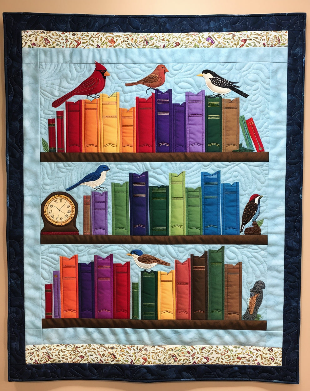 Bookcase NTA281024186 Quilt Blanket