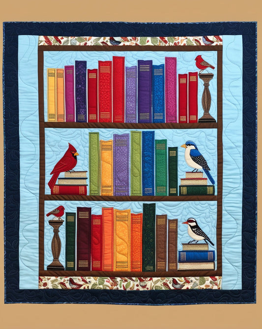 Bookcase NTA281024187 Quilt Blanket