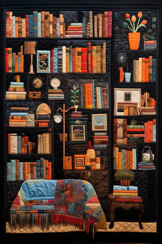 Bookcase TAI281024260 Quilt Blanket