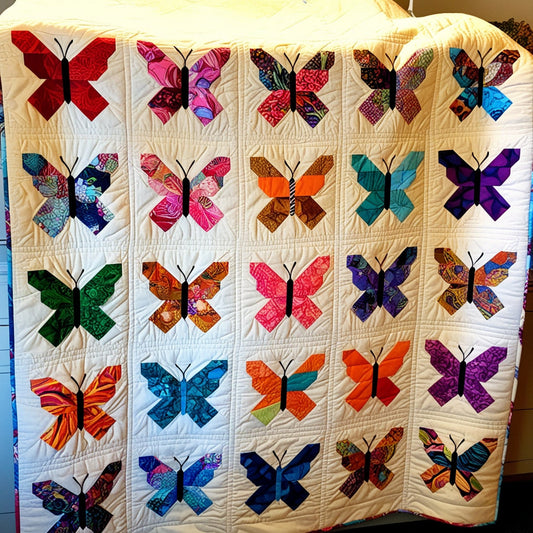 Butterfly NTA151024046 Quilt Blanket