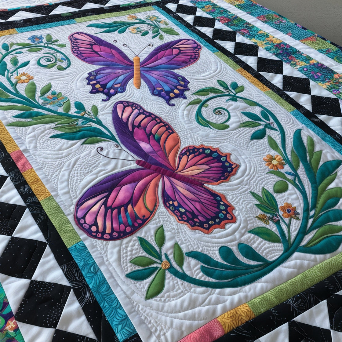 Butterfly NTA151024322 Quilt Blanket