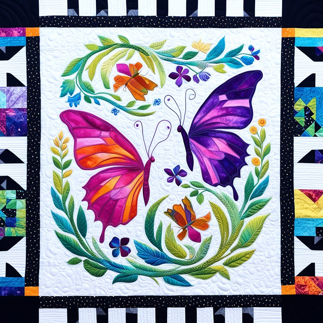 Butterfly NTA151024325 Quilt Blanket