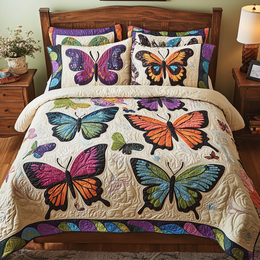 Butterfly TAI061124003 Quilt Bedding Set