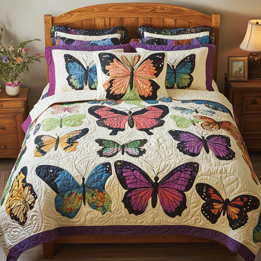 Butterfly TAI061124017 Quilt Bedding Set