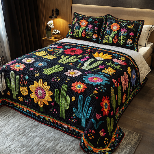 Cactus TAI041124290 Quilt Bedding Set