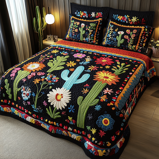 Cactus TAI041124371 Quilt Bedding Set