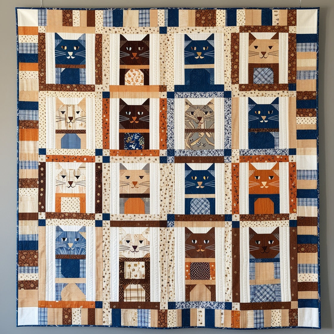 Cat NTA151024319 Quilt Blanket