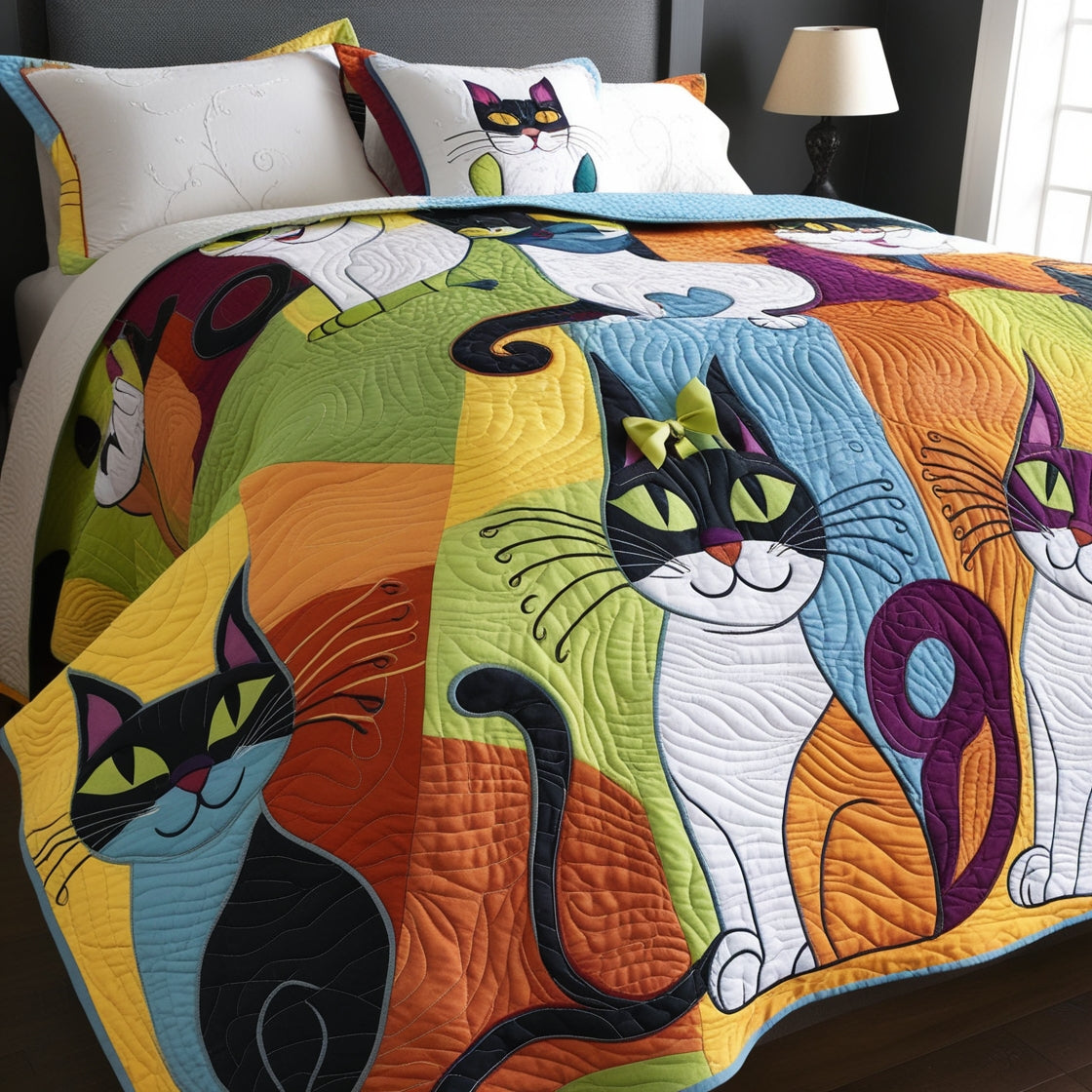 Cat TAI121024127 Quilt Blanket