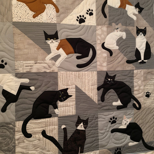 Cats NTA151024173 Quilt Blanket