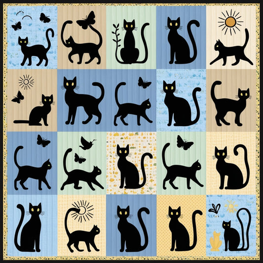 Cats NTA151024187 Quilt Blanket