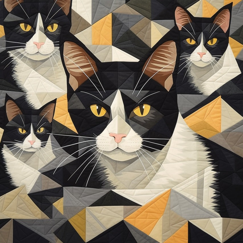 Cats BL07112336 Quilt Blanket