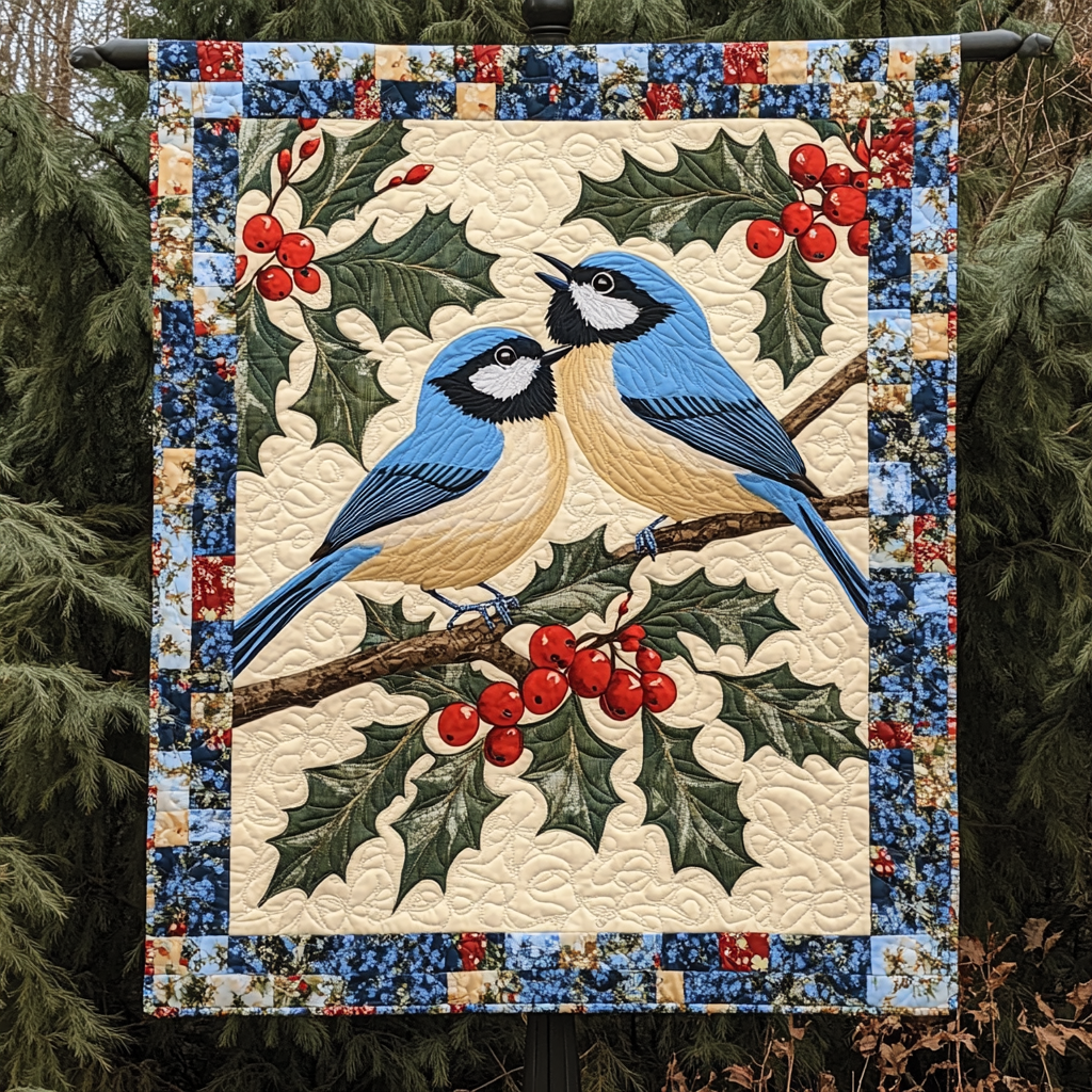 Chickadee DAI05112448 Quilt Blanket