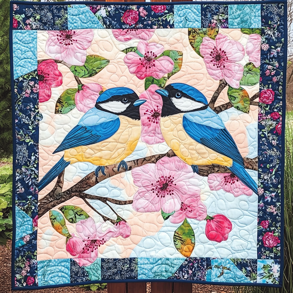 Chickadee DAI05112450 Quilt Blanket