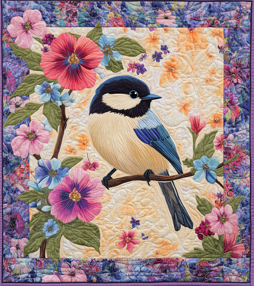 Chickadee DAI05112453 Quilt Blanket