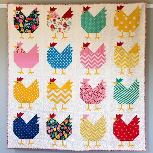 Chicken NTA151024236 Quilt Blanket