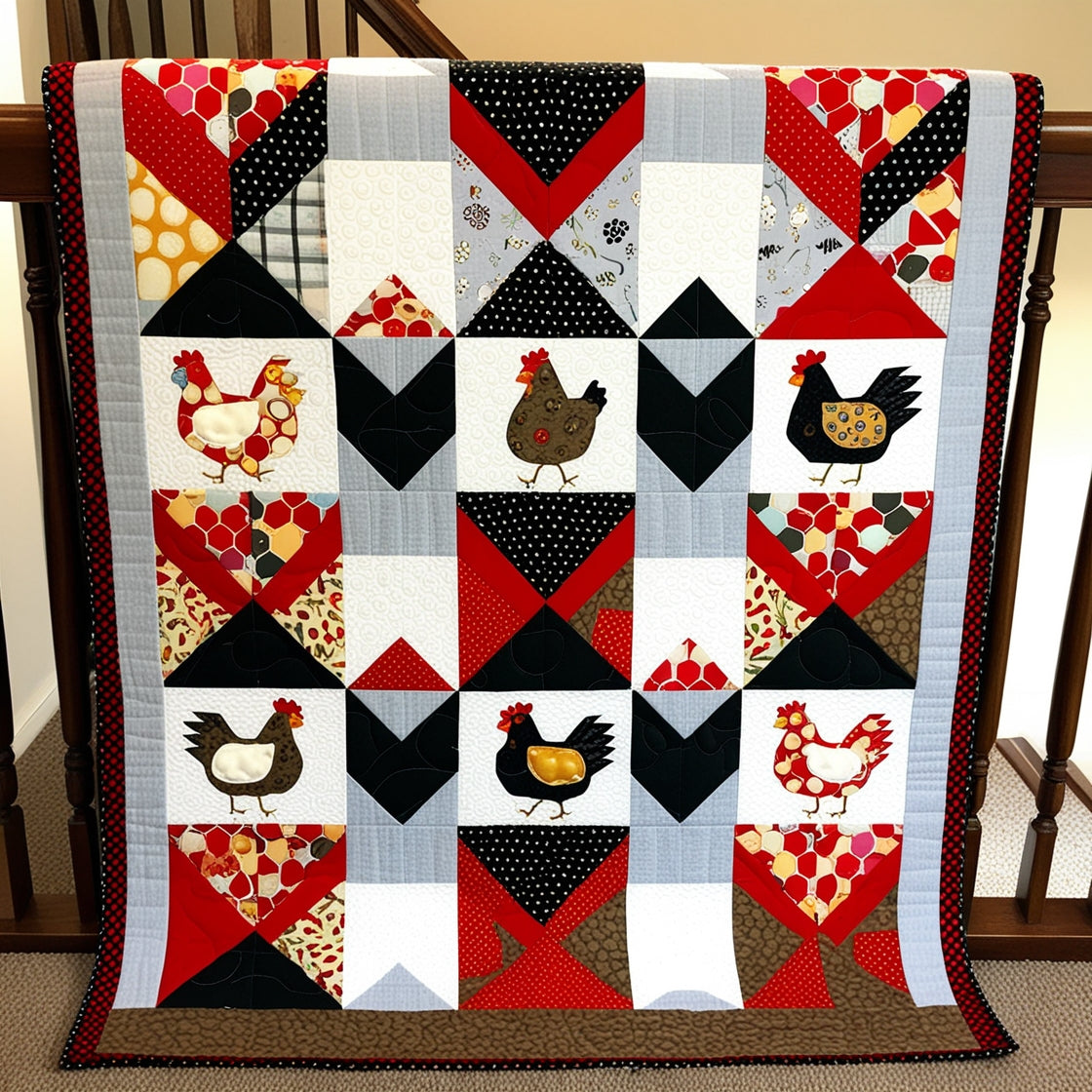 Chicken NTA151024355 Quilt Blanket