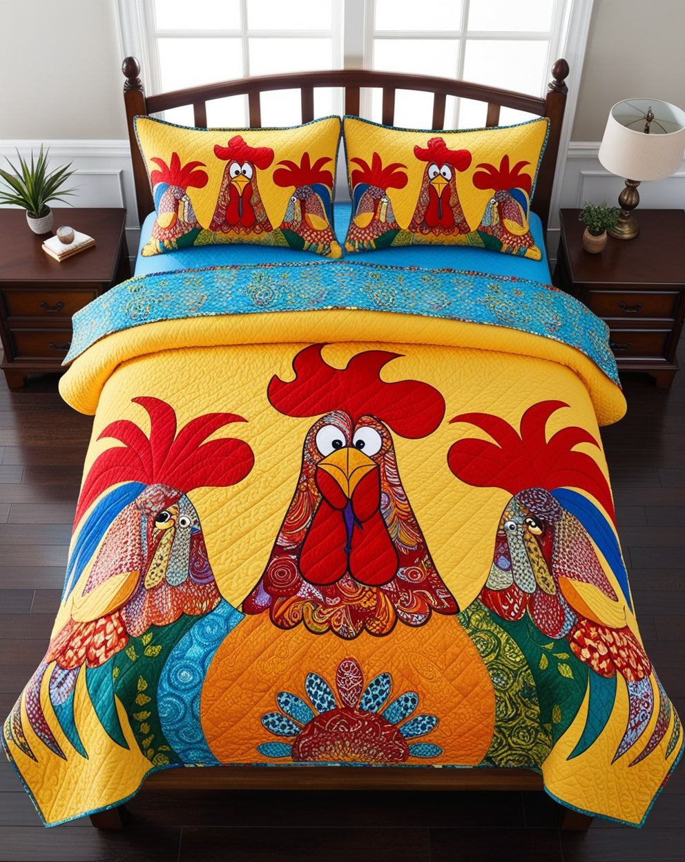 Chicken NTA281024279 Quilt Bedding Set