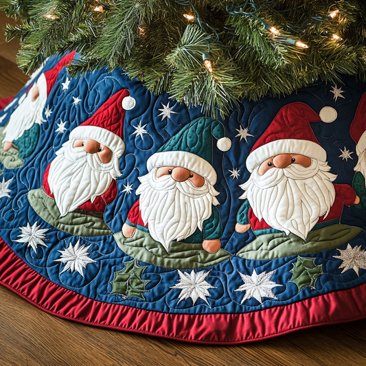 Christmas Gnome TAI041124532 Quilted Tree Skirt