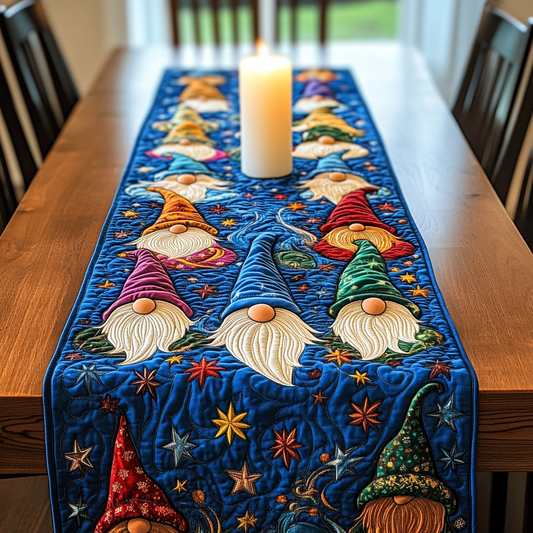 Christmas Gnome TAI041124591 Quilted Table Runner