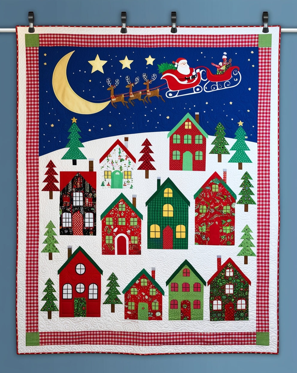 Christmas Night NTA281024151 Quilt Blanket