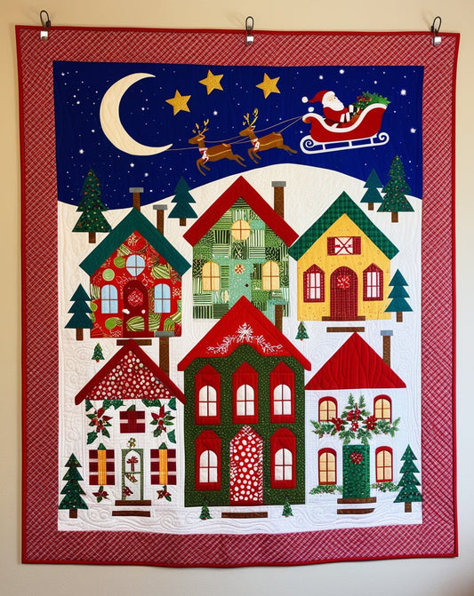 Christmas Night NTA281024162 Quilt Blanket