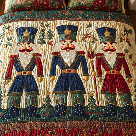 Christmas Nutcracker TAI041124278 Quilt Bedding Set