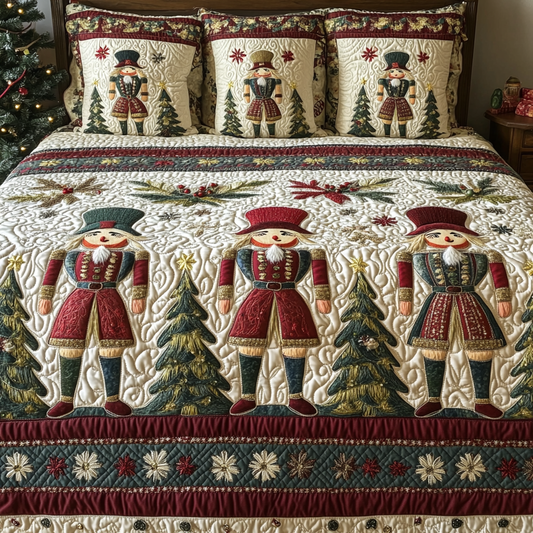 Christmas Nutcracker TAI041124312 Quilt Bedding Set