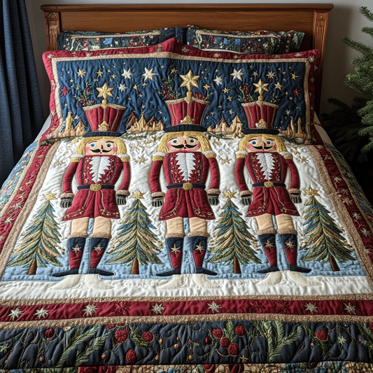 Christmas Nutcracker TAI041124313 Quilt Bedding Set