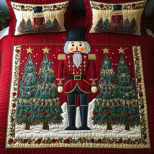 Christmas Nutcracker TAI041124323 Quilt Bedding Set