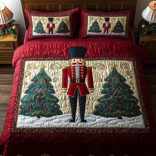 Christmas Nutcracker TAI041124327 Quilt Bedding Set