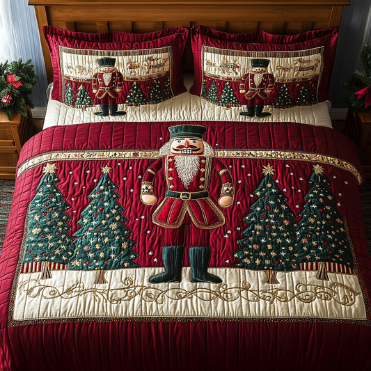 Christmas Nutcracker TAI041124331 Quilt Bedding Set