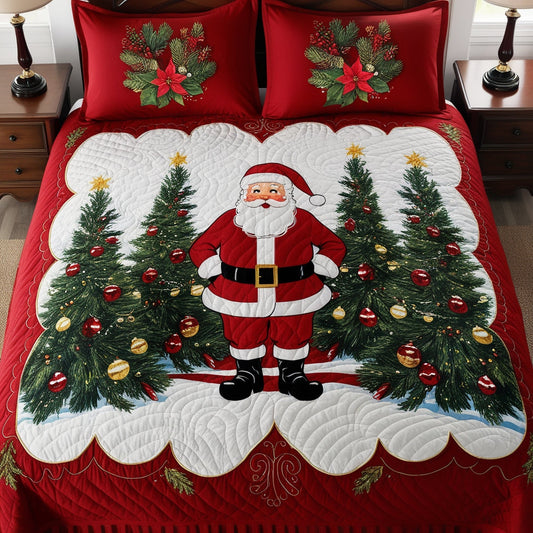 Christmas Santa NTA041124412 Quilt Bedding Set