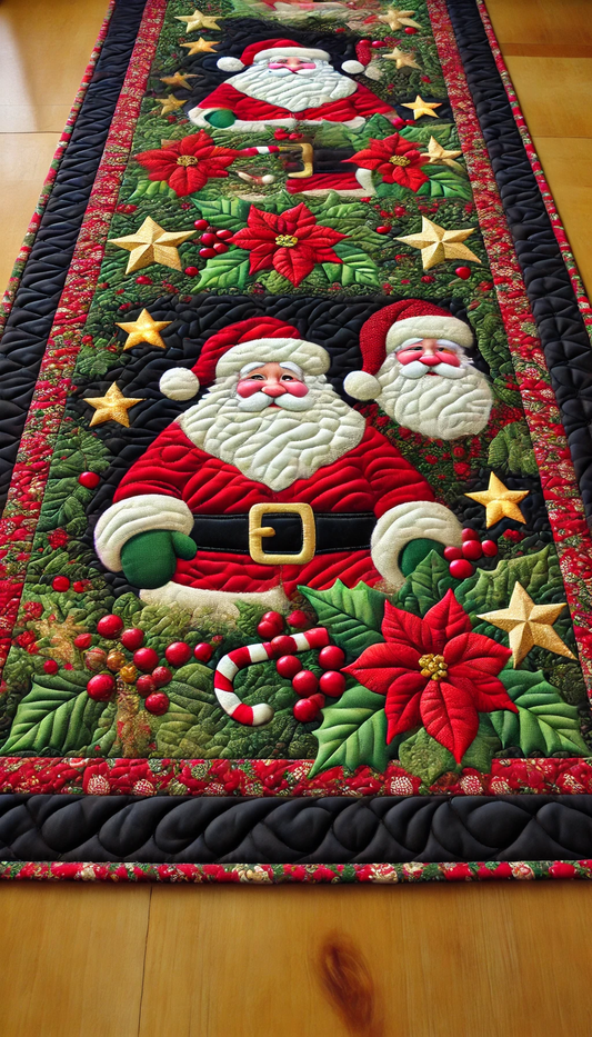 Christmas Santa NTA281024375 Quilted Table Runner