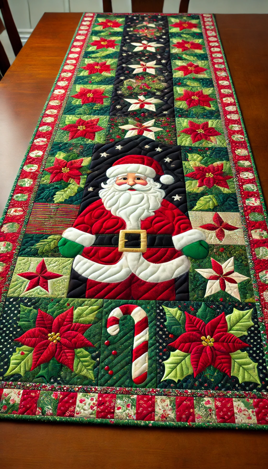 Christmas Santa NTA281024377 Quilted Table Runner