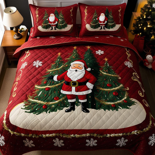 Christmas Santa NTA311024155 Quilt Bedding Set