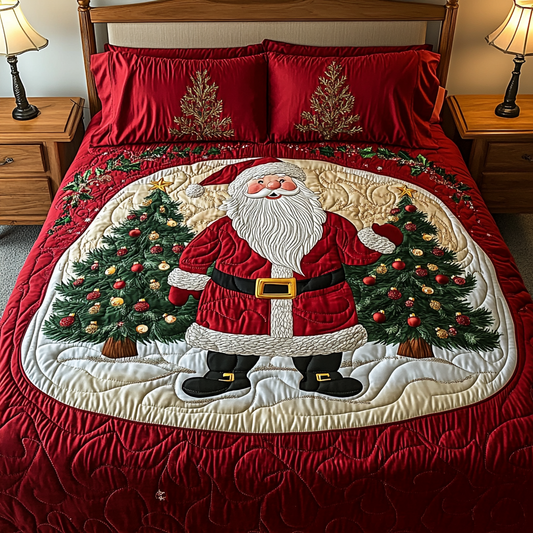 Christmas Santa TAI041124167 Quilt Bedding Set