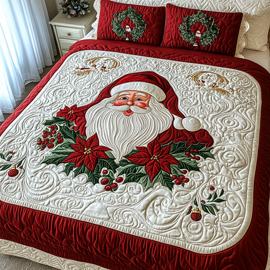 Christmas Santa TAI041124193 Quilt Bedding Set