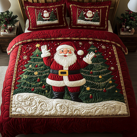 Christmas Santa TAI041124197 Quilt Bedding Set