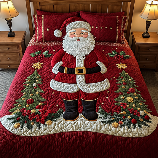 Christmas Santa TAI041124384 Quilt Bedding Set