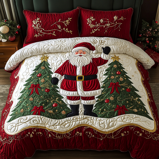 Christmas Santa TAI061124133 Quilt Bedding Set