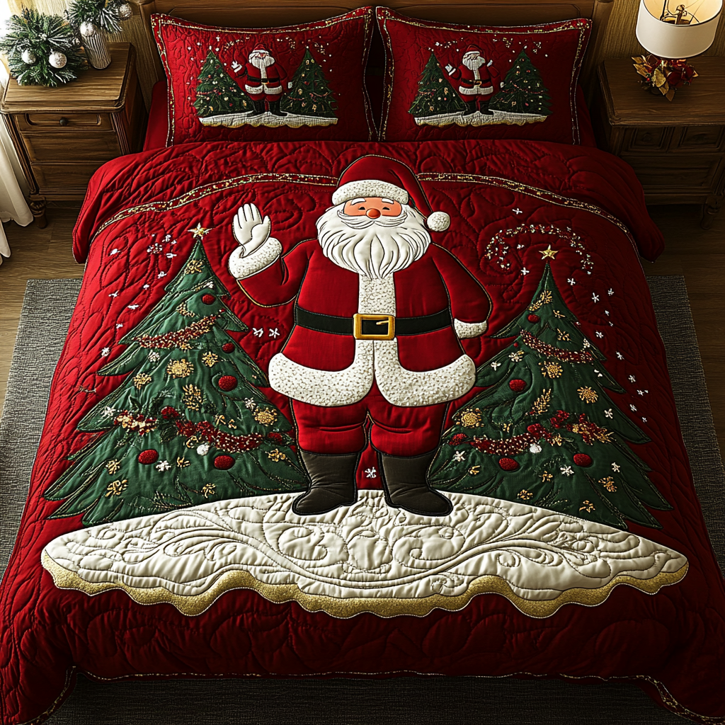 Christmas Santa TAI061124140 Quilt Bedding Set