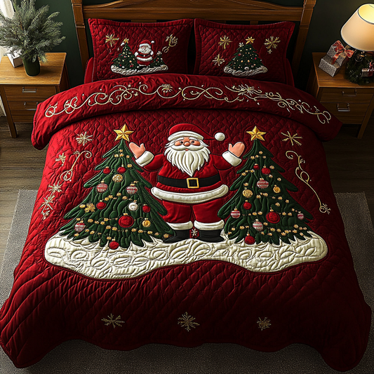 Christmas Santa TAI061124141 Quilt Bedding Set