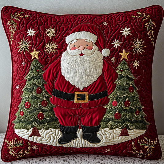 Christmas Santa TAI061124234 Quilted Pillow Case