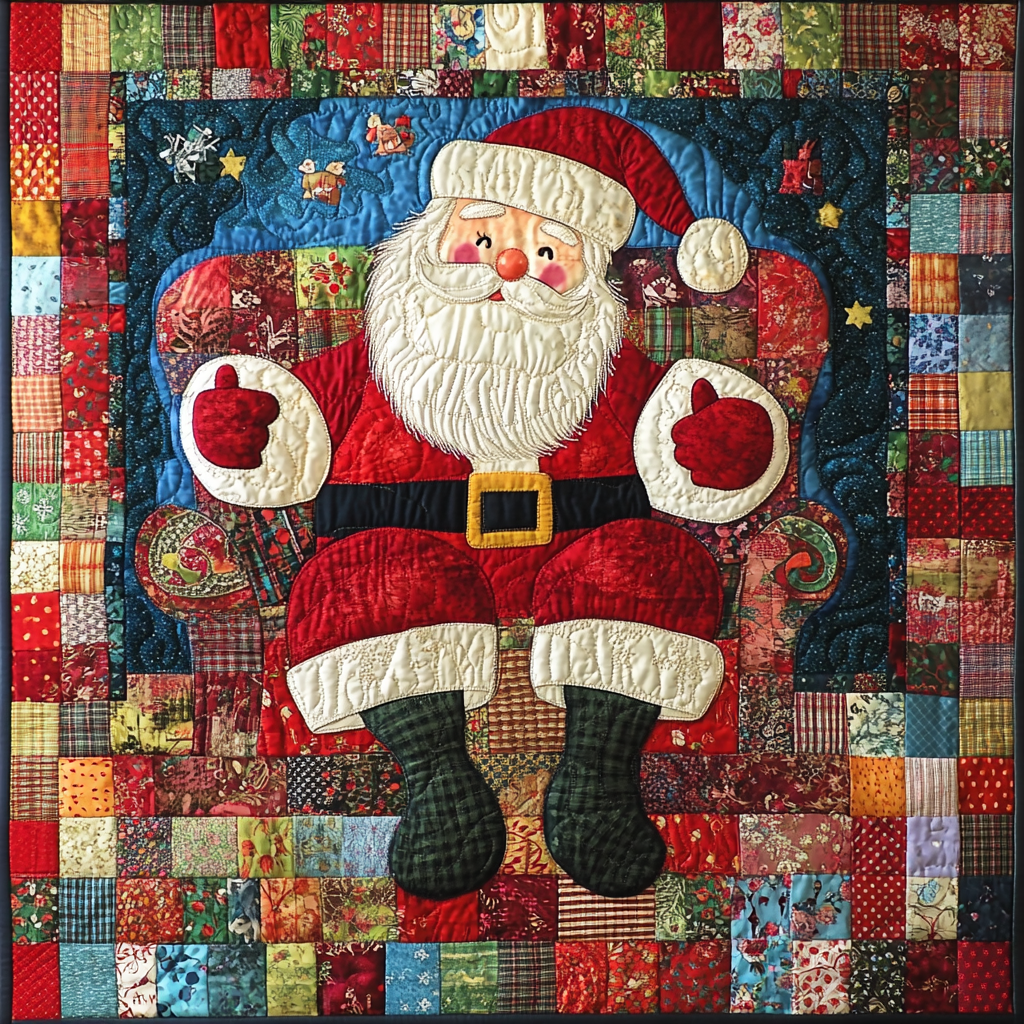 Christmas Santa TAI281024232 Quilt Blanket