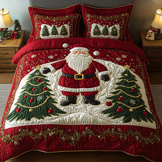 Christmas Santa TAI311024038 Quilt Bedding Set