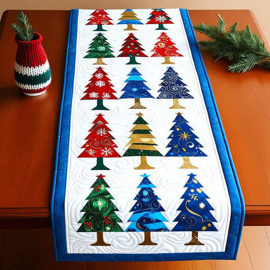 Christmas Tree NTA061124220 Quilted Table Runner