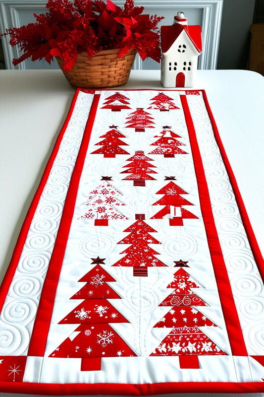 Christmas Tree NTA061124226 Quilted Table Runner