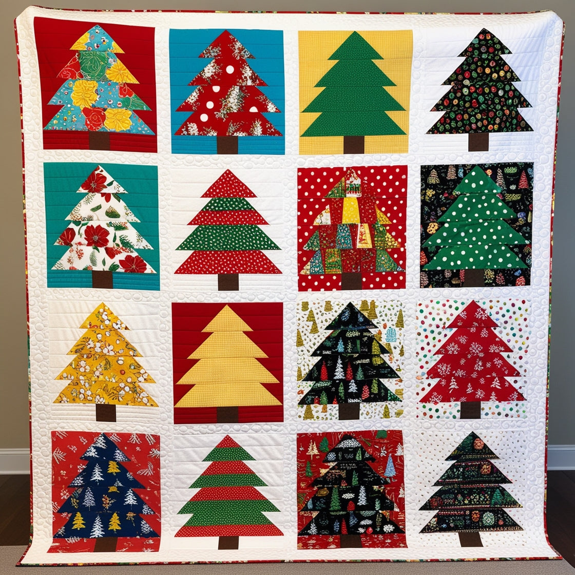 Christmas Tree NTA151024211 Quilt Blanket